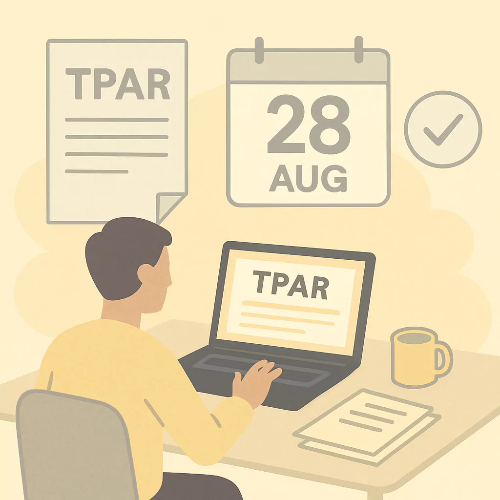 Taxable payments annual report TPAR deadline